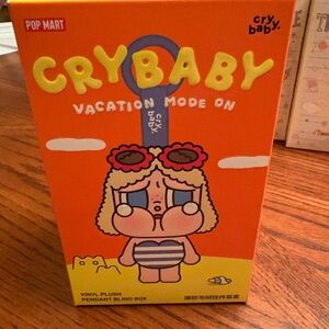Cry Baby Vinyl Plush Pendant Blind Box (Confirmed Glug-Glug)